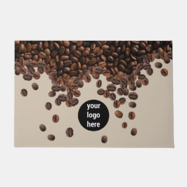 Tapete Logotipo comercial do Café Beans Professional