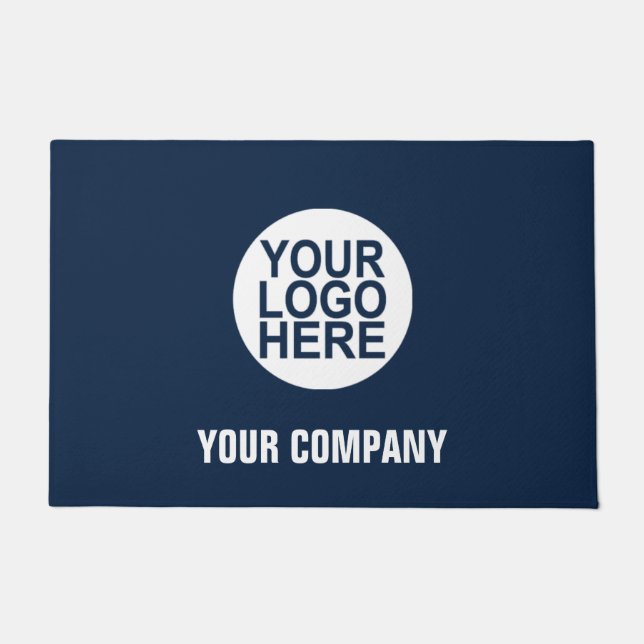 Tapete Logotipo Comercial Personalizado Ou Slogan (Frente)