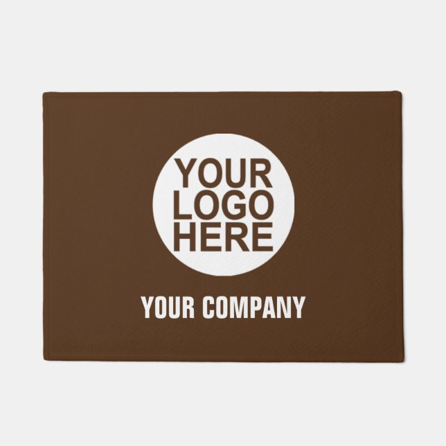Tapete Logotipo Comercial Personalizado Ou Slogan (Frente)