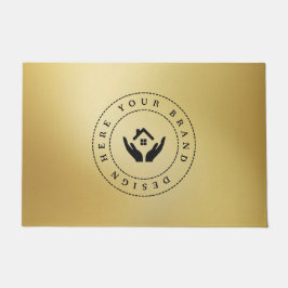 Tapete Logotipo de empresa moderno personalizável