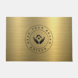 Tapete Logotipo de empresa moderno personalizável