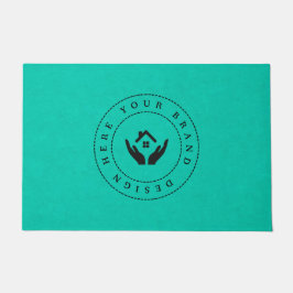 Tapete Logotipo de empresa moderno personalizável