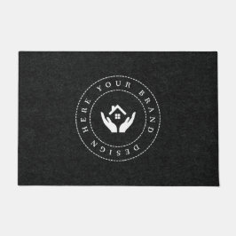 Tapete Logotipo de empresa moderno personalizável