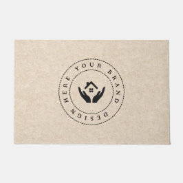 Tapete Logotipo de empresa moderno personalizável