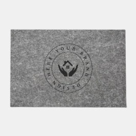 Tapete Logotipo de empresa moderno personalizável