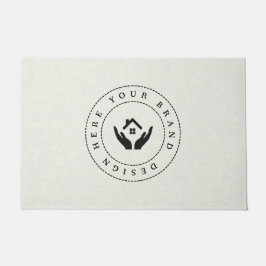 Tapete Logotipo de empresa moderno personalizável