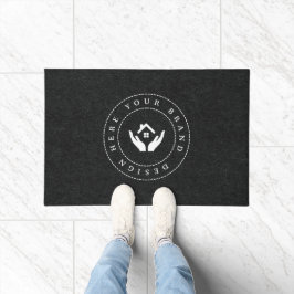 Tapete Logotipo de Negócios Moderno Personalizável
