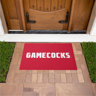 Tapete Logotipo Vermelho dos Gamecocks da Universidade Es
