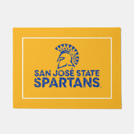 Tapete Logotipo Wordmark de Spartans do estado de San