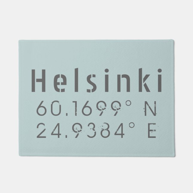 Tapete Longitude de Helsinki Latitude (Frente)