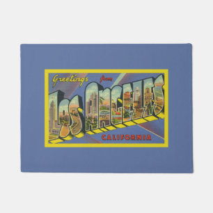 Tapete Los Angeles Trabalho de arte California Saudações 