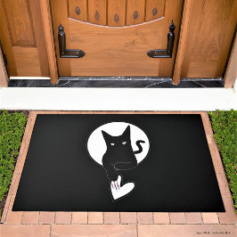 Tapete Love Cat Doormat da Poeta Adiela Akoo
