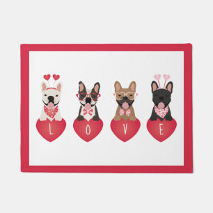 Tapete Love Namorados French Buldog