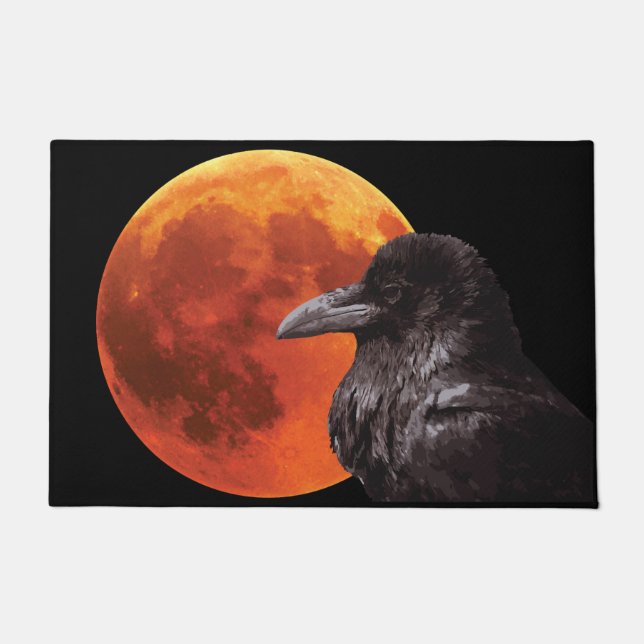 Tapete Lua Sanguínea e Raven (Frente)