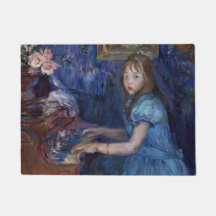 Lucie Leon no Piano (por Berthe Morisot)