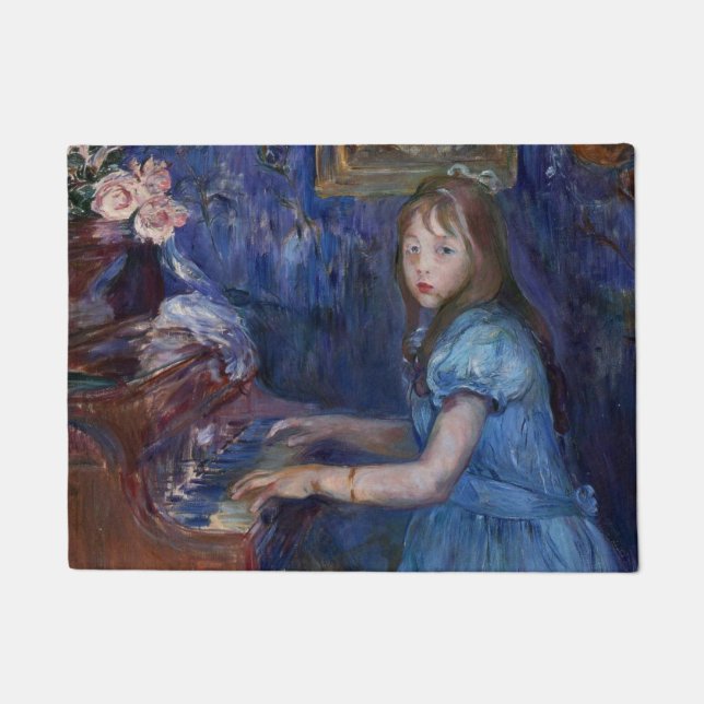 Tapete Lucie Leon no Piano (por Berthe Morisot) (Frente)