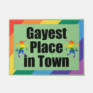 TAPETE LUGAR GAYEST NA PORTA DA CIDADE