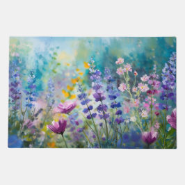 Tapete Lush Vibrant Floral Welcome Rug 