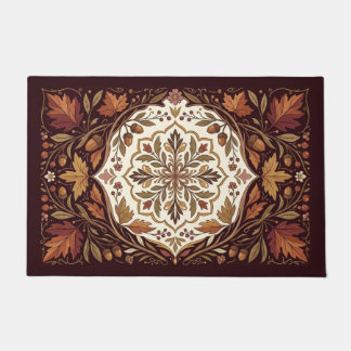 Tapete  Luxuoso Vintage Outono Botânico Ornamental