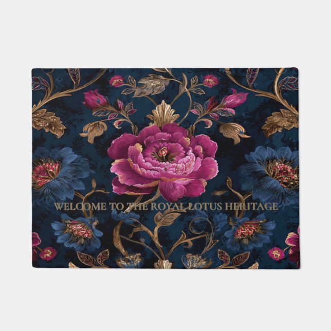 Tapete Luxury Floral Vintage Royal (Frente)
