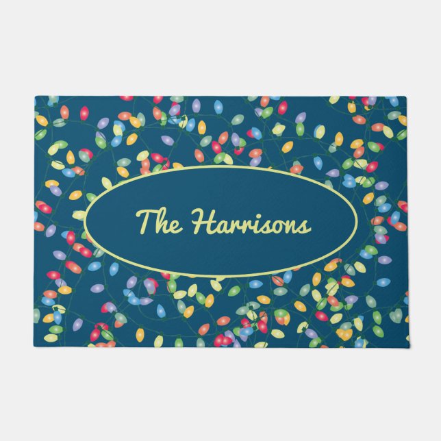 Tapete Luzes de Natal Tangidas (Frente)