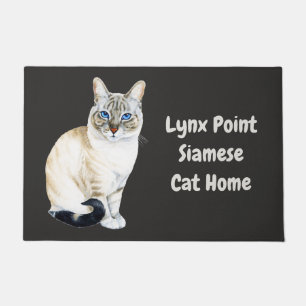 Tapete Lynx Point Siamese Cat Personalizado