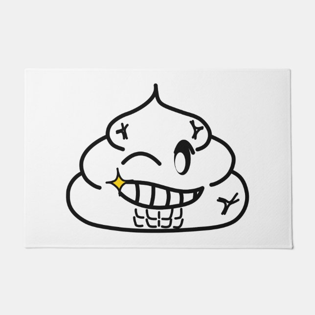 Tapete Macho Poop - Brootsch, PooPoo (Frente)