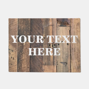 Tapete Madeira de bambu personalizada