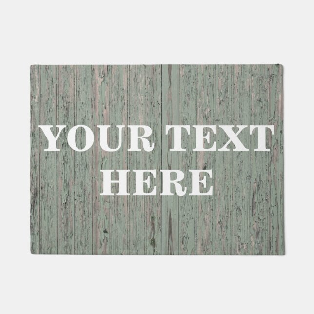 Tapete Madeira de bambu personalizada (Frente)