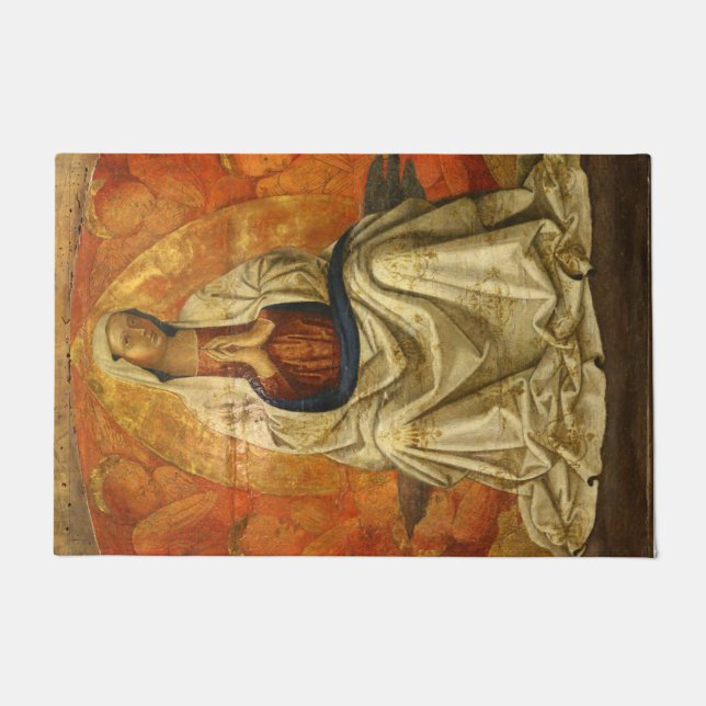 Tapete Madonna in Gloria (Virgin Mary Enthroned) (Frente)
