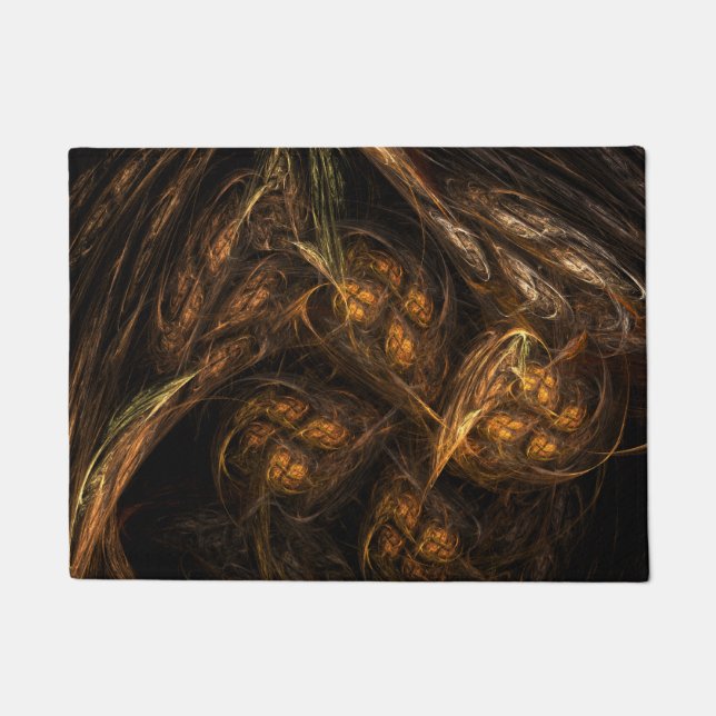 Tapete Mãe Terra Abstrato de Arte (Frente)