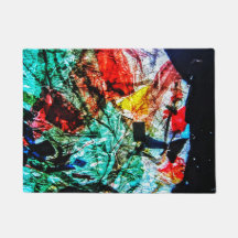 Mães abstrato azuis escuras, Abstrato home