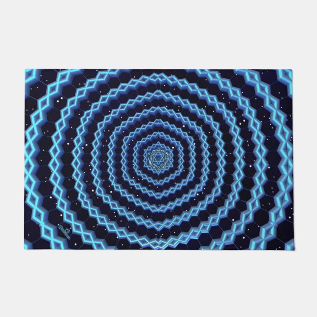 Tapete Magen David E Diamantes (Frente)