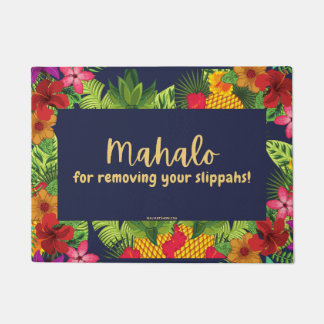TAPETE MAHALO POR REMOVER SEUS SLIPAS! - PORTA MAT RUG