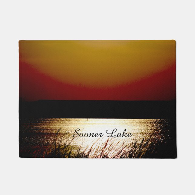 Tapete Mais cedo Lago Doormat (Frente)