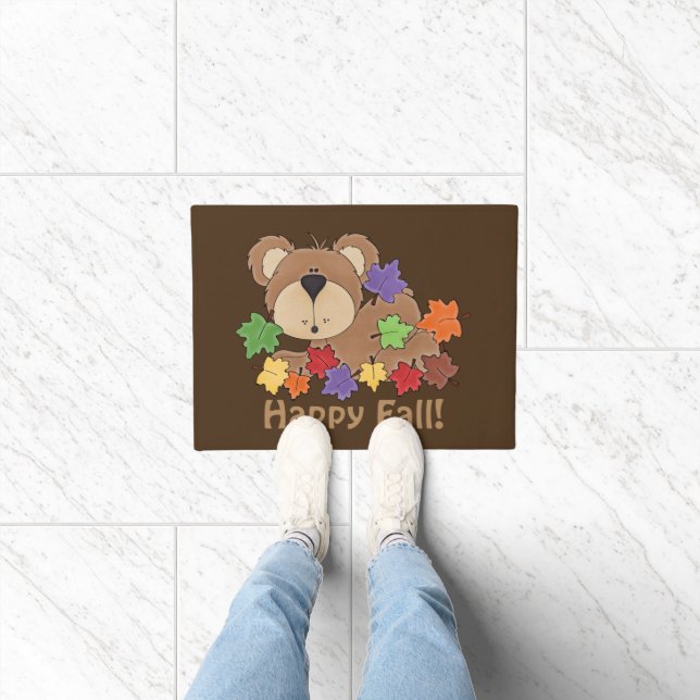 Tapete Mala de porta do urso Feliz Fall (Interior)