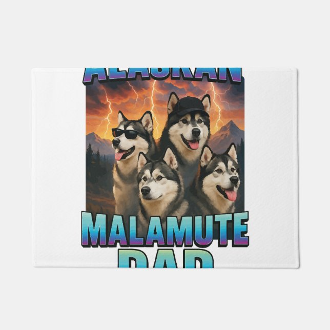 Tapete Malamute do Alasca (Frente)