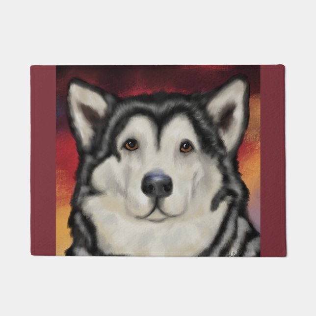 Tapete Malamute do Alasca (Frente)