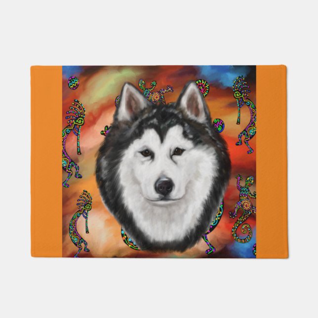 Tapete Malamute do Alasca (Frente)