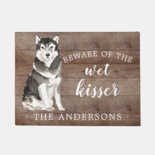 Tapete Malamute Dog - Porta Personalizada