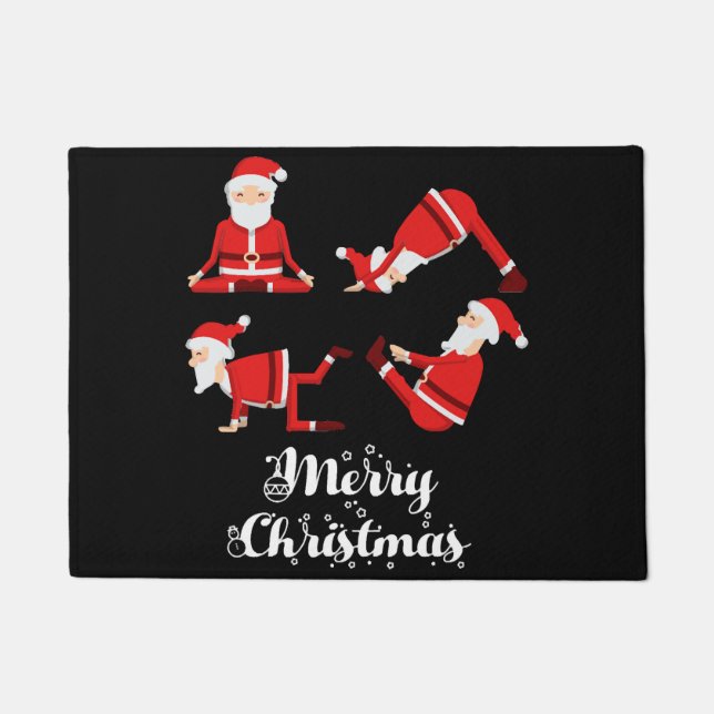 Tapete Malhação de Natal Yoga (Frente)