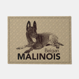 Tapete Malinois - pastor belga - Mechelaar
