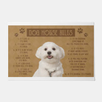 Malteses Regras da Casa dos Cachorros, Se Quebrou,