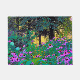 Tapete Manhã Preguiçosa, nascer do Sol em Meu Jardim Rubi