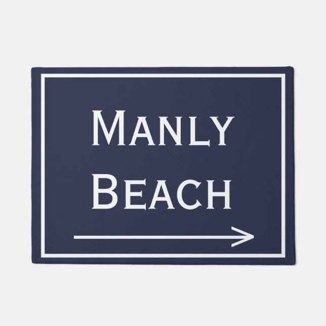 Tapete Manly Beach, Austrália Doormat (Frente)
