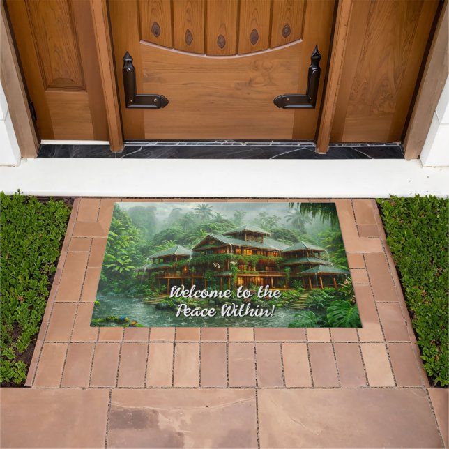Tapete Mansão da Floresta Tropical (Ar livre)