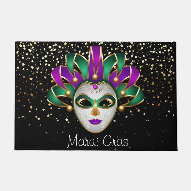 Tapete Mardi Gras Doormat (Frente)