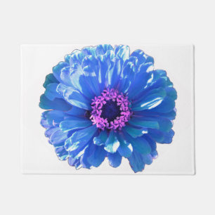 Tapete Margarida Azul, flor azul, floral azul