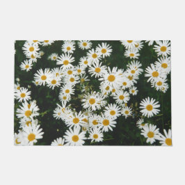 Tapete Margarida Branca de Oxeye, Moon Daisy Meadow