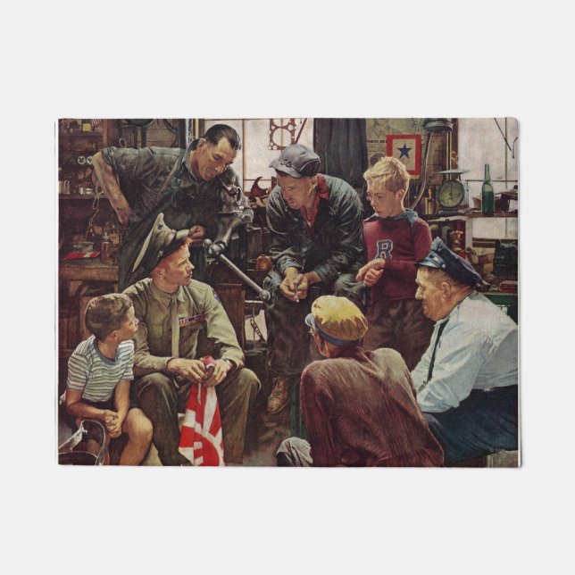 Tapete Marinha de Emergência (Frente)